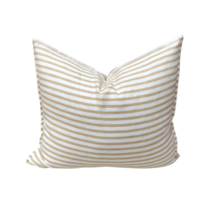 White and Mustard Stripe