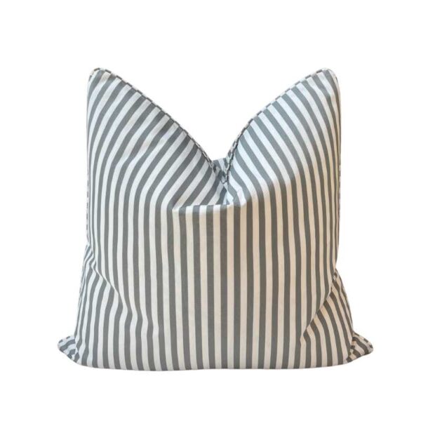 Cedarbrook Grey & White Stripe